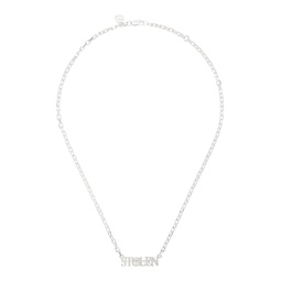 Silver Stolen Necklace 222068M145009