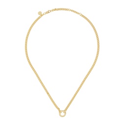 Gold Halo Necklace 231068M145001