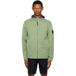 Green Patch Jacket 231828M180011