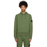 Green Patch Hoodie 222828M202003