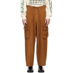 Brown Forager Cargo Pants 241480M191005