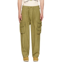 Green Forager Cargo Pants 232480M188001