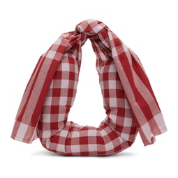 Red& White Pillow Bag 241549M170000