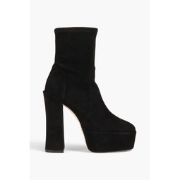 Skyhigh suede platform ankle boots