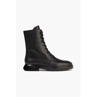 Mckenzee leather combat boots