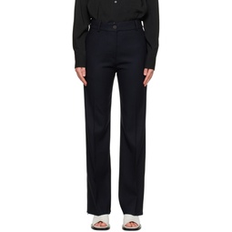 Navy Rie Trousers 222608F087030