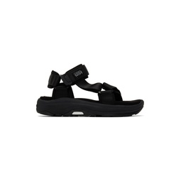 Black DEPA Run Sandals 231773F124043