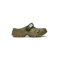 Green MOK Slippers 222773M231035