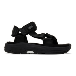 Black DEPA-Run Sandals 231773F124043
