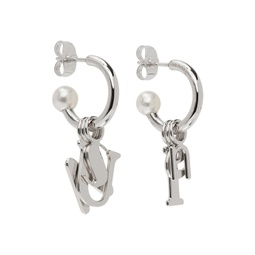 Silver Sunnei Earrings 222736F022014
