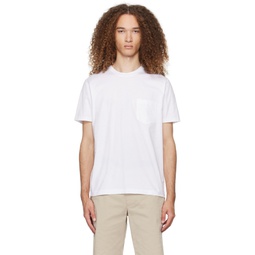 White Riviera T Shirt 241128M213000