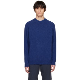 Blue Crewneck Sweater 231128M201002