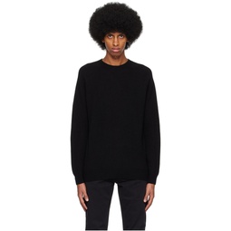 Black Raglan Sweater 231128M201000