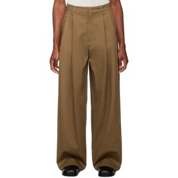 SSENSE Exclusive Brown Trousers 232494M191019