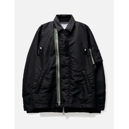 Nylon Twill Blouson Jacket