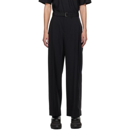 Black Suiting Trousers 241445F087009