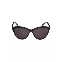 Classic 57MM Cat Eye Sunglasses