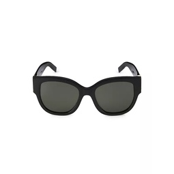 Monogram Acetate 56MM Cat Eye Sunglasses