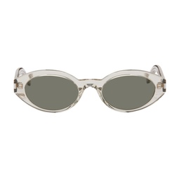 Beige SL 567 Sunglasses 232418M134043