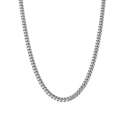 Basic Sterling Silver Curb Necklace/22