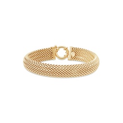 14K Goldplated Woven Bracelet