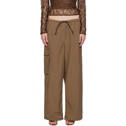 Brown Esther Trousers 232231F087000