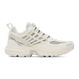 White & Silver ACS Pro Sneakers 241837M237029