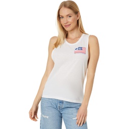 Salty Crew Freedom Flag Muscle Tank
