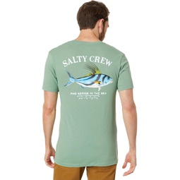 Mens Salty Crew Rooster Premium Short Sleeve Tee