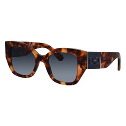 sf 1045s 609 51mm womens square sunglasses