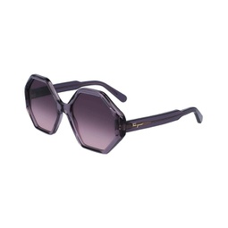 ferragamo womens 74935 55mm sunglasses
