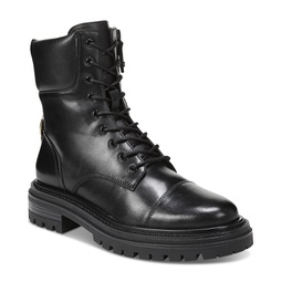 Womens Aleia Lace-Up Combat Boots