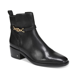 Womens Brawley Buckled Ankle Boots