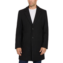 Mens Single-Breasted Two-Button Coat