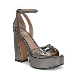 Womens Kamille Strappy Platform High Heel Sandals