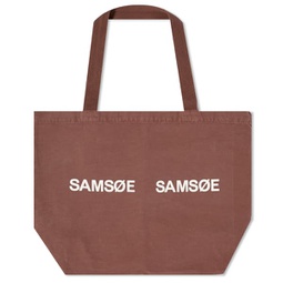 Samsoee Samsoee Frinka Logo Shopper Bag Peppercorn