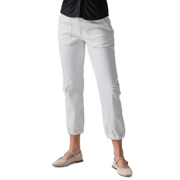 Womens Brooklyn Relaxed-Fit Cargo Pants