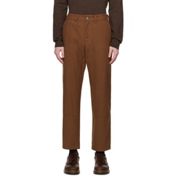 Brown Morris Trousers 241899M191000
