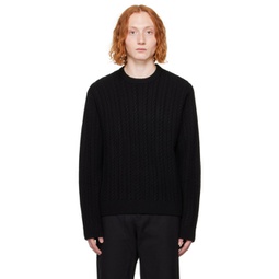 Black Nico Sweater 241899M201000
