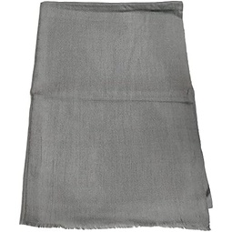 100% Pashmina Plain Scarf Light Weight Monotone with Hand Knotted Tassels For Women