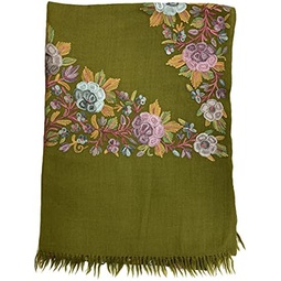 Scarves for Women with Embroidery work Woolen Scarf Shawl very soft and Exclusive in Many Color Combinations