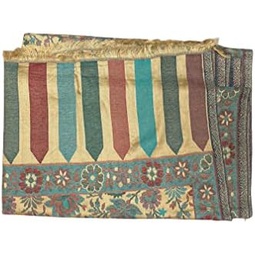 Modal Scarves for Women with Gorgeous Paisley motifs prints with Faux fur Borders Perfect for Fall/Winter.