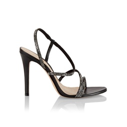 Mariah Crystal Embellished Stiletto Sandals