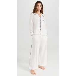 Vesta Binding Sleepwear Pajama Set