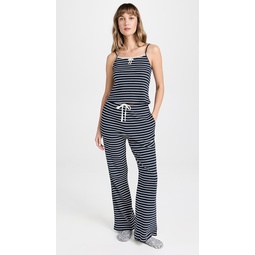 Bernadette Ribbed Long Pajama Set