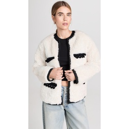 Harper Faux Fur Crochet Parka