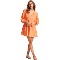 Seafolly Fallow Textured Cotton Cover-Up