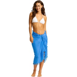 Womens Seafolly Beach Edit Cotton Gauze Sarong