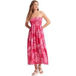 Womens Seafolly Beach Edit Tie-Dye Skirt Dress