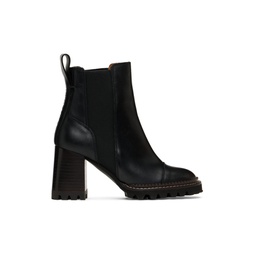 Black Mallory Ankle Boots 222373F113035